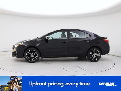 Black 2016 Toyota Corolla S Plus