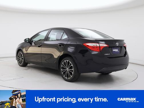 Black 2016 Toyota Corolla S Plus