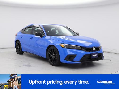 Blue 2023 Honda Civic Sport