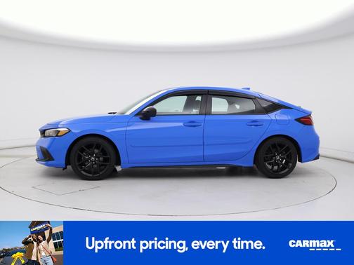 Blue 2023 Honda Civic Sport