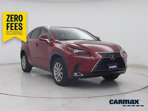 Red 2021 Lexus NX 300