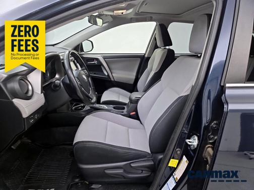 Blue 2018 Toyota RAV4 XLE
