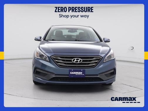 Blue 2016 Hyundai SONATA Sport