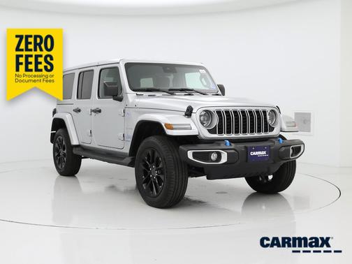 Silver 2024 Jeep Wrangler 4xe Sahara