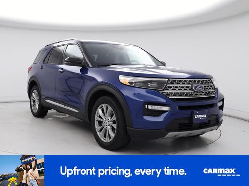 Blue 2023 Ford Explorer Limited