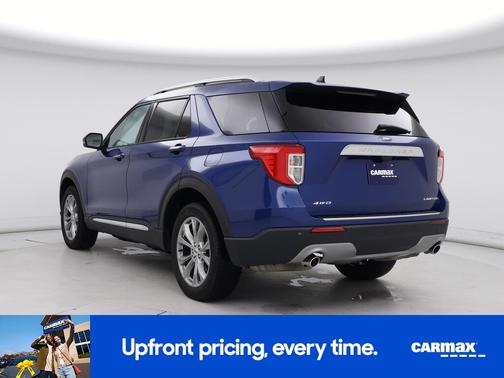 Blue 2023 Ford Explorer Limited