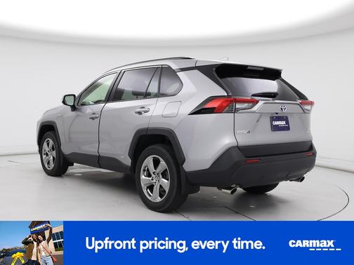 Silver 2021 Toyota RAV4 Hybrid XLE Premium