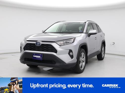 Silver 2021 Toyota RAV4 Hybrid XLE Premium