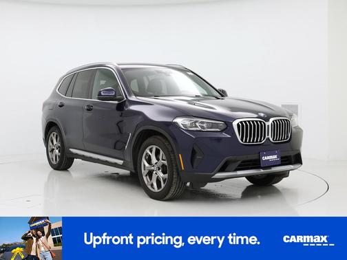 Blue 2022 BMW X3 XDrive30i