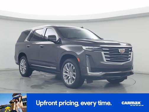 Gray 2021 Cadillac Escalade Premium Luxury Platinum
