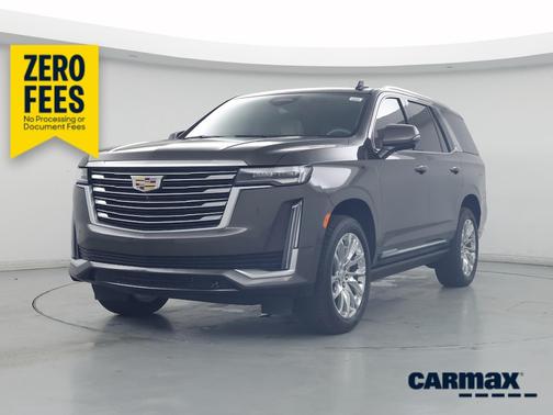 Gray 2021 Cadillac Escalade Premium Luxury Platinum