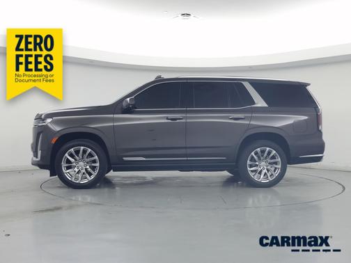 Gray 2021 Cadillac Escalade Premium Luxury Platinum