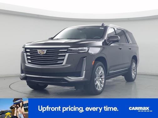 Gray 2021 Cadillac Escalade Premium Luxury Platinum