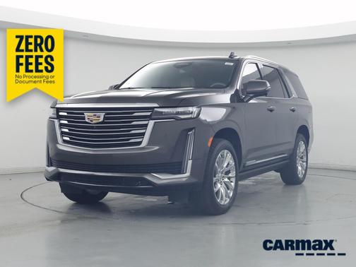Gray 2021 Cadillac Escalade Premium Luxury Platinum