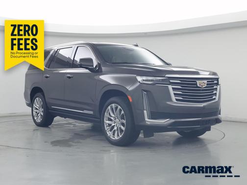 Gray 2021 Cadillac Escalade Premium Luxury Platinum