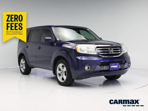 Blue 2014 Honda Pilot EX-L