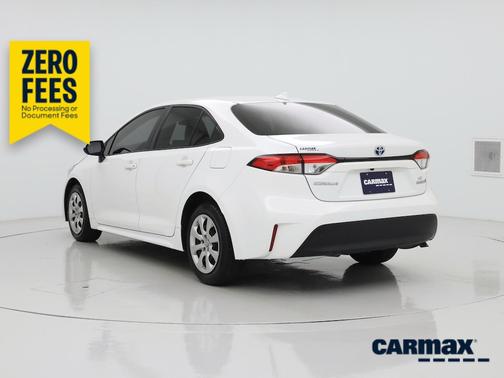 White 2023 Toyota Corolla Hybrid LE