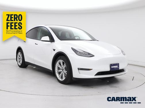 White 2021 Tesla Model Y Long Range