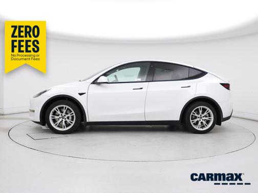 White 2021 Tesla Model Y Long Range