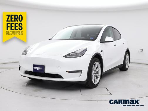 White 2021 Tesla Model Y Long Range