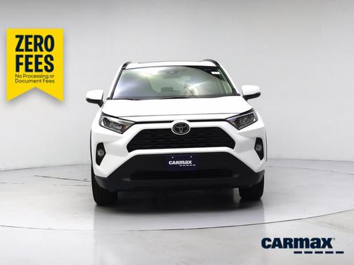 White 2020 Toyota RAV4 XLE