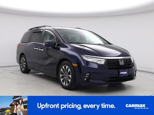 Blue 2023 Honda Odyssey EX-L