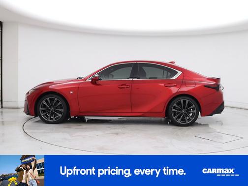 Red 2023 Lexus IS 350 F-Sport