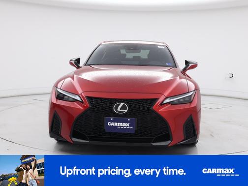 Red 2023 Lexus IS 350 F-Sport