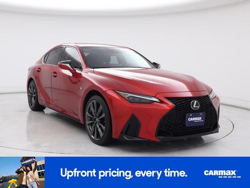 Red 2023 Lexus IS 350 F-Sport
