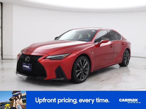 Red 2023 Lexus IS 350 F-Sport