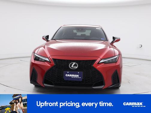 Red 2023 Lexus IS 350 F-Sport