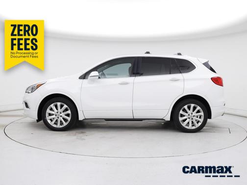 White 2017 Buick Envision Premium