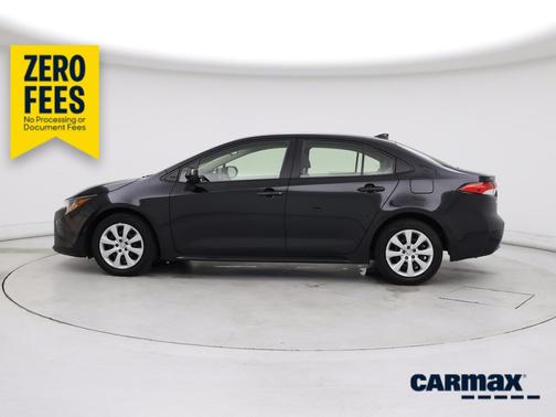 Black 2022 Toyota Corolla LE