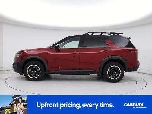 Burgundy 2023 Nissan Pathfinder Rock Creek