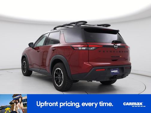 Burgundy 2023 Nissan Pathfinder Rock Creek