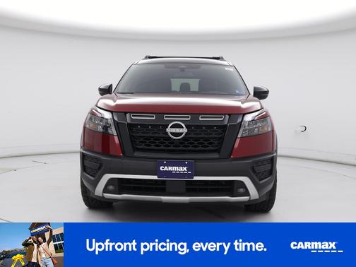 Burgundy 2023 Nissan Pathfinder Rock Creek
