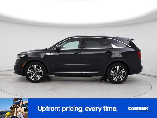 Black 2024 Kia Sorento Hybrid EX