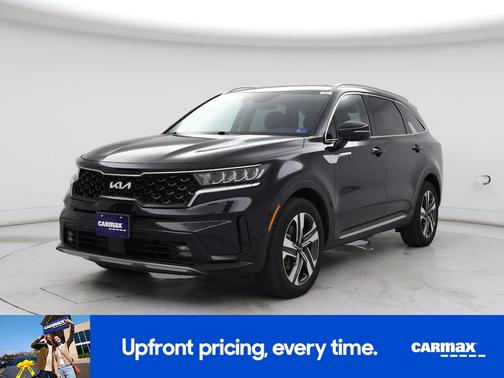 Black 2024 Kia Sorento Hybrid EX