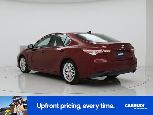 Burgundy 2020 Toyota Camry XLE