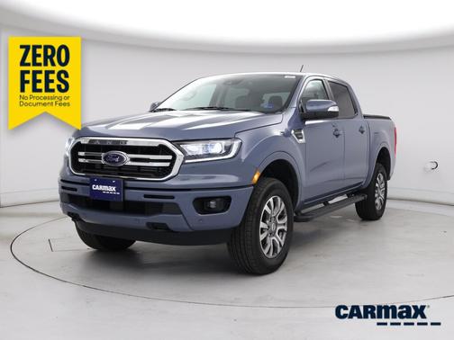 Blue 2023 Ford Ranger Lariat