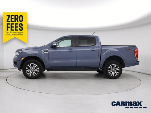 Blue 2023 Ford Ranger Lariat