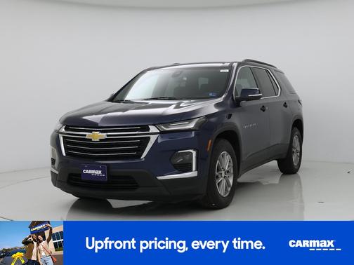 Blue 2023 Chevrolet Traverse LT Leather