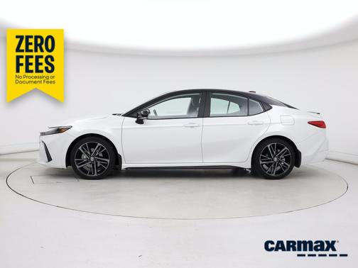 White 2025 Toyota Camry XSE