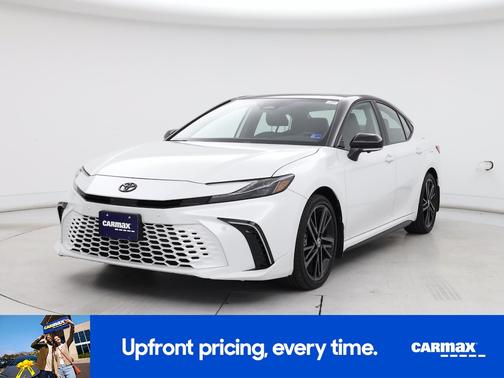 White 2025 Toyota Camry XSE