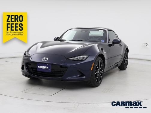 Black 2025 Mazda MX-5 Miata RF Grand Touring