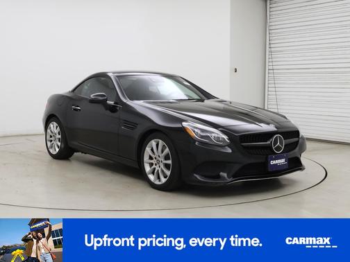 Black 2018 Mercedes-Benz SLC 300