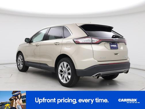 Gold 2018 Ford Edge Titanium