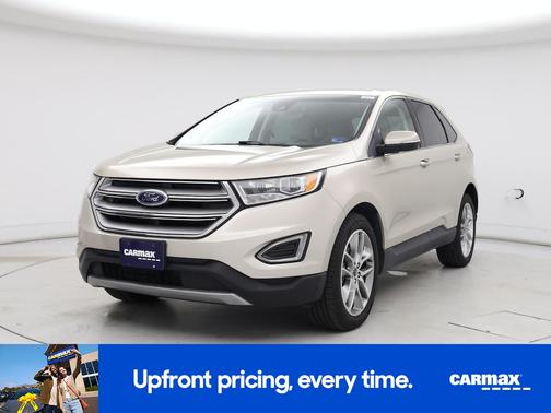 Gold 2018 Ford Edge Titanium