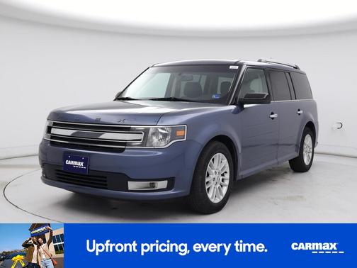 Blue 2018 Ford Flex SEL