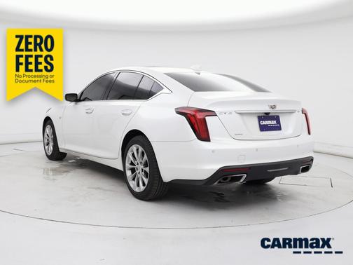 White 2022 Cadillac CT5 Premium Luxury